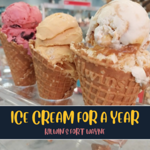 Kilwin's Ice Cream for a Year